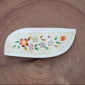 Hand Painted Wooden Hair Barrette